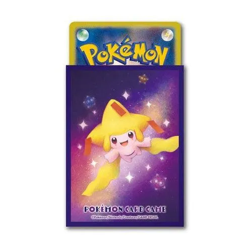 Pokemon Karten Hüllen Premium 64x Jirachi Sleeves TCG