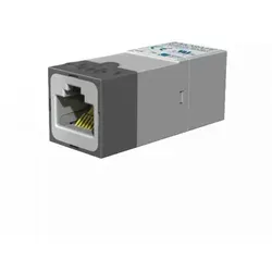 EMO EN-70E Netzwerkisolator - 2x RJ45 - Powerline Netzwerkisolator für galvanische Trennung, schützt Geräte vor Überspannungen und ist ideal für medizinische Anwendungen. Kompakt und ohne eigene Stromversorgung.