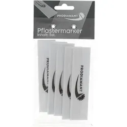 PRODIAMANT Pflastermarker 5 Stück 12cm x 3cm - unzerbrechliche Kreide zum