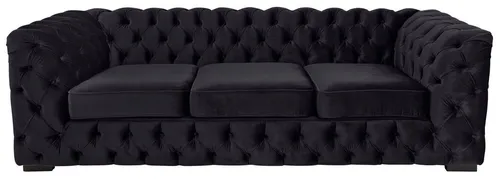 Home affaire Chesterfield-Sofa Kalina, klassische Chesterfield-Knopfheftung, sehr hochwertige Verarbeitung