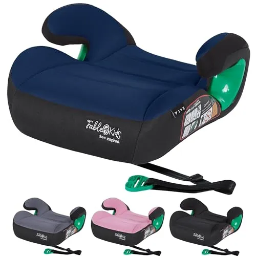 FableKids Autokindersitz - Sicherer Autositz für Kinder bis 5 Jahre (Blau) - Autokindersitz ECE R129/03, bietet optimale Sicherheit und Komfort für Kinder von 125-150 cm. Atmungsaktiver, waschbarer Bezug und einfache Installation ohne Werkzeug machen Reisen mit Kindern sicherer und bequemer.