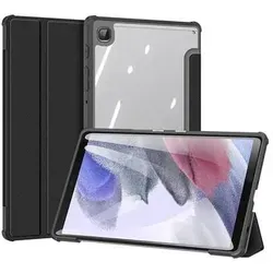 Dux Ducis Toby Tablet-Ledertasche für Samsung Galaxy Tab S10 Plus - Modische Tri-Fold Schutzhülle mit Auto-Wake/Sleep-Funktion für Samsung Galaxy Tab S10 Plus. Integrierter Stifthalter und stabiler Stand für komfortables Arbeiten und Mediengenuss.
