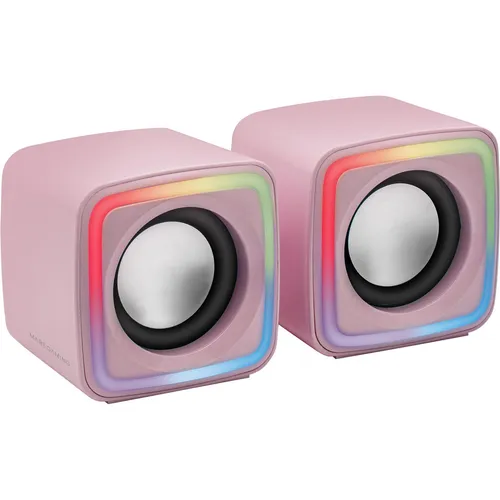 Mars Gaming Enceintes MSCube RGB (Noir) (MSCUBEP)