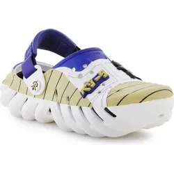 Crocs Echo Clog K Dragon Ball Z Vegeta - 31 - Kinder-Pantoletten mit einzigartigem Vegeta-Design, aus leichtem CrosliteTM-Schaum für ganztägigen Komfort und verstellbarem Fersenriemen für optimale Passform.