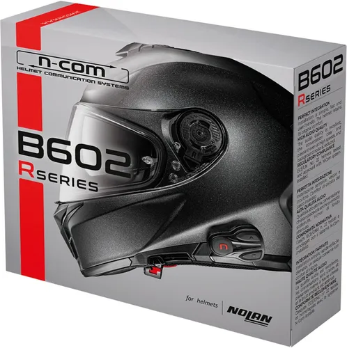 N-COM Headset B602 R Einzelset für Nolan Helme N100-5 N80-8 N70-2 HD