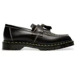 Dr Martens Unisex 42849001 Adrian Ben Orleans Loafers schwarz (44) - Elegante Loafer aus hochwertigem Glattleder mit klassischem Design. Der Adrian Ben Orleans überzeugt durch seine robuste Sohle und sichtbare Nähte, ideal für lässige und formelle Looks.