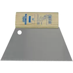 mako Kleberspachtel Trapezform KOMFORT 18 cm / A2, Qualitäts-Bandstahl