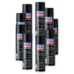 9x 500ml LIQUI MOLY 1602 Motorbike Ketten- und Bremsenreiniger Kettenspray