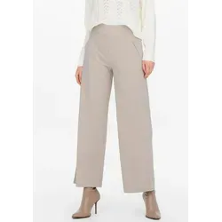 JDY Damen JDYLOUISVILLE Catia Wide Pant JRS NOOS Hose, Chateau Gray - Damen-Hosen mit regulärer Passform, lässigem Schnitt und weichem Material für optimalen Tragekomfort.