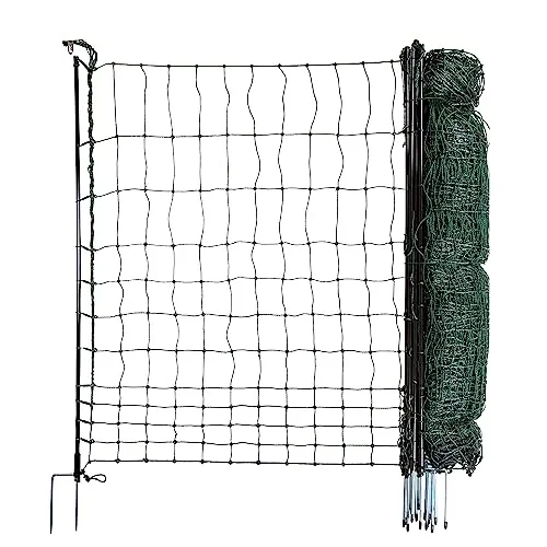 horizont strongLine Hundezaun 25 m x 110 cm – mobiler Zaun mit Fiberglaspfählen - Mobiler Hundezaun zur Abgrenzung von Garten- oder Campingflächen. Mit 9 stabilen Fiberglaspfählen und einem robusten Netz bietet er Sicherheit und Flexibilität. Ideal für den professionellen Einsatz und einfach zu montieren.