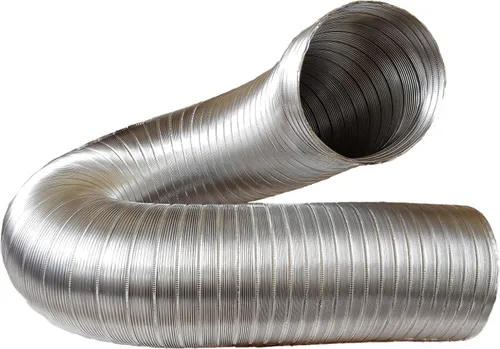 Abluftschlauch, Alu Flex Rohr, Aluminium flexibel Ø 150 mm, 3 m z.B. für Klimaanlagen, Wäschetrockner, Abzugshaube