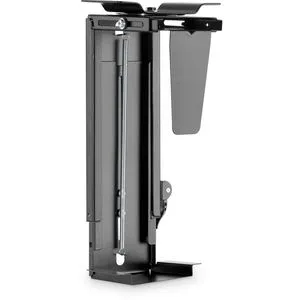 Digitus PC Halterung Festgeschraubt DA-90411 - Robuste PC Halterung aus Stahl für eine sichere und platzsparende Untertischmontage. Ideal für Büros und Home Offices, mit werkzeugloser Höhenverstellung.