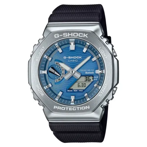 Casio G-Shock Solar Bluetooth Herrenuhr GBM-2100A-2BER - Armbanduhren für Herren mit Solarenergie, Bluetooth-Funktion und robustem Design für aktive Lebensstile.