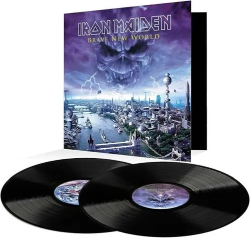 Brave New World [Vinyl LP] - Heavy Metal Album mit Kultstatus, enthält Klassiker wie 'The Wicker Man' und 'Blood Brothers' für jeden Fan.