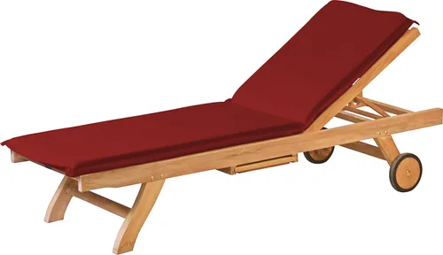 Kai Wiechmann Liegenauflage für Gartenliege – Waschbare Polsterauflage in Premium-Qualität - Diese hochwertige Gartenliege Auflage von Kai Wiechmann bietet erstklassigen Liegekomfort mit formstabilen Schaumstoffkernen. Der Bezug aus Markenfaser Dralon ist waschbar und langlebig, ideal für entspannte Stunden im Freien.
