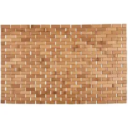 Butlers Badematte, Braun, Holz, 50x80 cm, Badtextilien, Badematten
