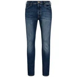 JACK & JONES Herren Jeans Clark ARIS Regular Fit - Stylische Herrenjeans im Regular Fit mit geradem Bein, ideal für den Alltag und bequem in Dunkelblau, Größe W33 L30.