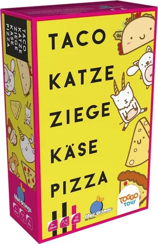 Asmodee Taco Katze Ziege Käse Pizza Kartenspiel für 2-8