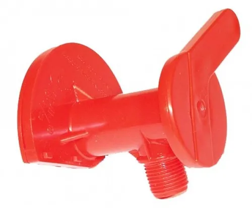 Rolly Toys Ablaufhahn komplett rot 37512100020