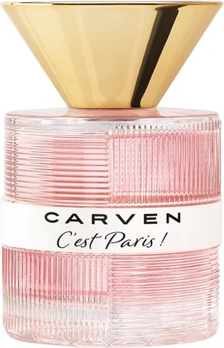 Carven C'est Paris! for Women Eau de Parfum 100 ml - Damenduft mit floral-grün-holziger Note, der die Weiblichkeit mit einer meisterhaften Blüte von Gardenia und frischem Rhabarber neu definiert.