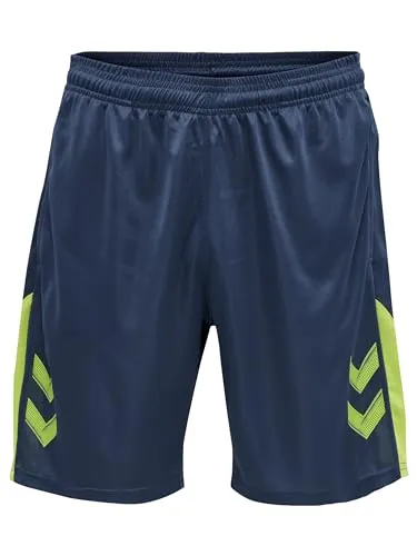 hummel Hmllead Trainer Shorts Herren Multisport M - Activewear-Shorts für Herren aus atmungsaktivem Mesh-Material – Bietet optimale Belüftung und BEECOOL-Feuchtigkeitsmanagement für ein trockenes, angenehmes Tragegefühl.