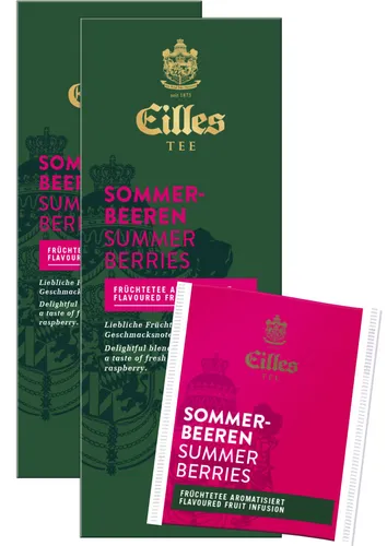 GOURVITA DE EILLES TEE Teebeutel Sommerbeeren, Sparpack mit 2x25er Box 1686