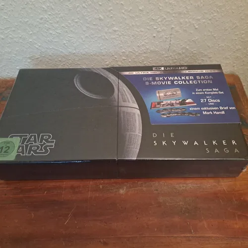 Star Wars 1-9 - Die Skywalker Saga 4K Ultra-HD Blu-ray - Filme, epische Saga in atemberaubender 4K Ultra-HD-Qualität, perfekt für Fans und Sammler