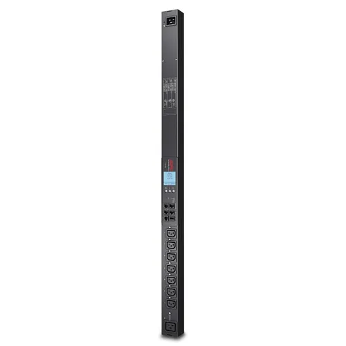 APC Switched Rack PDU 2G AP8958EU3 schwarz - Elektrische Steckdosen & Buchsen, 7 C13 und 1 C19 Steckdose, SNMP-fähig für intelligente Steuerung und Überwachung.