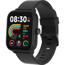 Smartwatch Ecowatch 4 - Wasserdicht & vielseitig - Moderne Smartwatch mit 1,85" AMOLED-Display, 15 Tagen Akkulaufzeit und IP68-Wasserdichtigkeit. Ideal für Sport und Alltag, bietet Funktionen wie Schrittzähler, Herzfrequenzmessung und Benachrichtigungen.