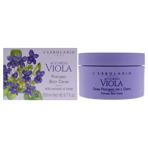 L'Erbolario Accordo Viola Körpercreme, 1er Pack (1 x 200 ml)