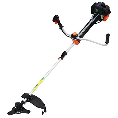 FUXTEC FX-PS152 Benzin Profi-Motorsense - 2in1 Rasentrimmer mit Easy Starter, leistungsstarker 3,0 PS Motor und ergonomischem Tragegurt für Profis