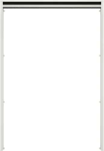 Insektenschutz Dachfenster Plissee 80x160cm weiss - Fliegengitter für Dachfenster, individuell kürzbar und einfach zu montieren – idealer Schutz vor Insekten ohne durchhängendes Gewebe.
