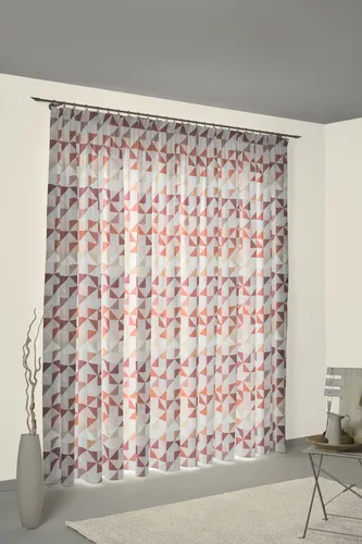 Wirth Vorhang Berlare (1 St) - Blickdicht mit Kräuselband - Der Wirth Vorhang Berlare bringt modernen Stil in Ihr Zuhause! Blickdicht und aus hochwertigem Jacquard-Stoff, ideal für individuelle Dekorationen. Erhältlich in verschiedenen Höhen für Ihre perfekten Fenster.