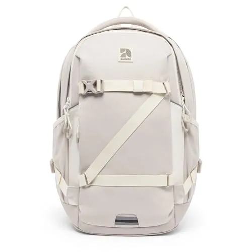 audetic Cosmo Schulrucksack für Schule, ergonomisch & wasserabweisend - Stylischer Schulranzen mit moderner Raumaufteilung, ergonomischer Polsterung und aus recycelten Materialien, ideal für Mädchen und Jungen.