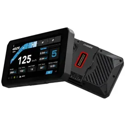 Chigee AIO-5 Play für BMW - Fahrerassistenzsystem - Multimedia-System für BMW-Motorräder mit 5-Zoll-Touchscreen, nahtloser CarPlay- und Android Auto-Integration und IP68 wasserdicht für sicheres Fahren bei jedem Wetter.