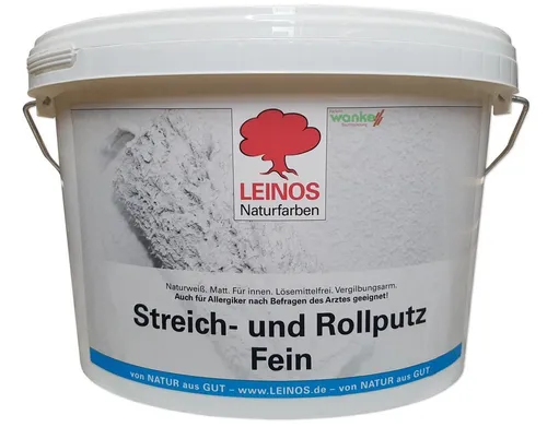 Leinos Streich- & Rollputz Fein 685 2,5 L