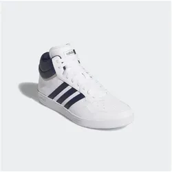 adidas Unisex Hoops 4.0 MID Shoes - Herren-Sneaker mit regulärer Passform, stylischem Synthetikleder-Obermaterial und bequemer Gummiaußensohle für optimalen Tragekomfort und Unterstützung.