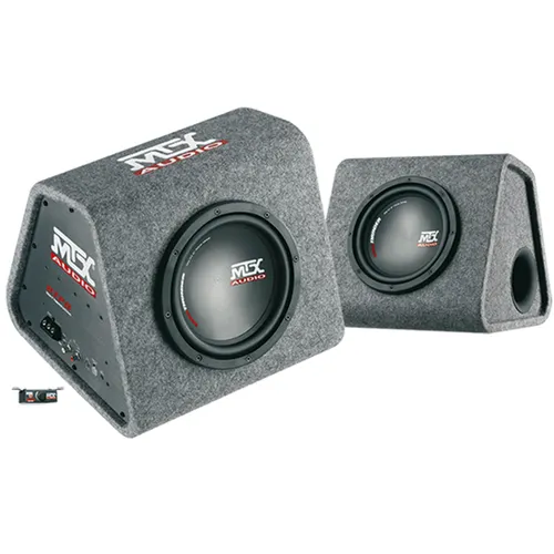 RTP8: ROAD THUNDER 8'' Powered Vented Enclosure - Car-HiFi-Lautsprecher mit 120W rms Leistung für kraftvollen Sound und beeindruckende Basswiedergabe.