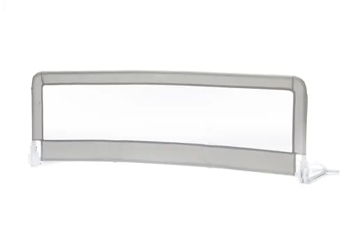 Fillikid Bettgitter für Standardbetten grau | Bettschutzgitter 150cm x 50cm Rausfallschutz für Kinderbett | Kinderbettgitter Babybettgitter Gitter Kinderbett | Fallschutz klappbar