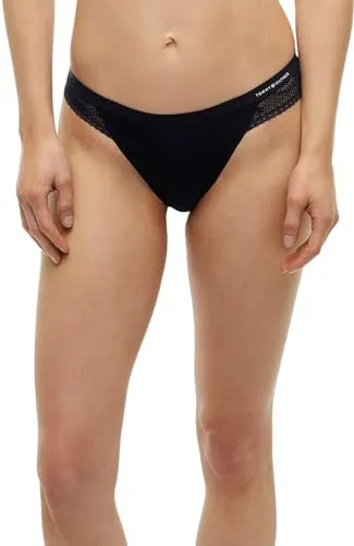 Tommy Hilfiger Damen String Tanga, Blau (Desert Sky), XL