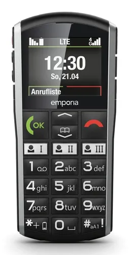 Emporia SIMPLICITY 4G (2025) - Seniorenhandy - Handys und Smartphones, benutzerfreundliches Design mit großen Tasten und klarer Anzeige, ideal für Senioren und Technik-Neulinge.
