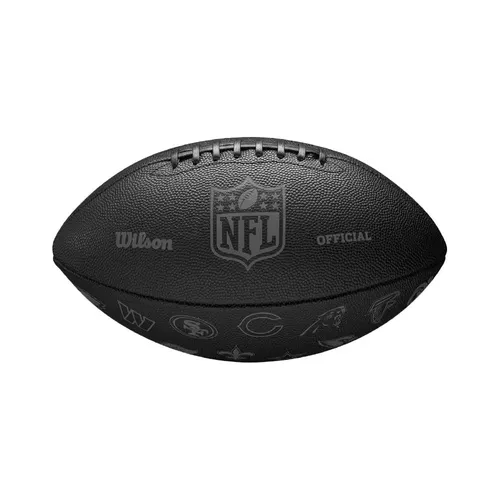 Wilson NFL 32 Team Football Black - Freizeit-Footballs, wetterfest und ideal für verschiedene Sportarten und Aktivitäten