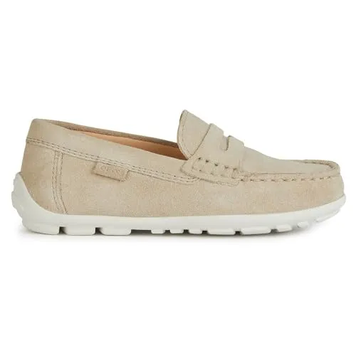 Geox JUNIOR J NEW Fast Boy Moccasins LT BEIGE 37_EU