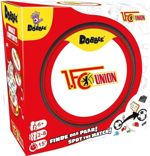 Dobble 1. FC Union Berlin – Reaktionsspiel in Metalldose