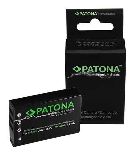 PATONA Akku wie Fujifilm NP-95 (1800mAh)