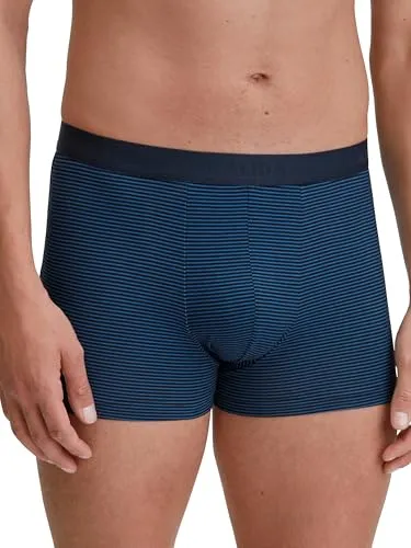 CALIDA Natural Benefit Herren Boxershorts 3er-Pack - Herren-Boxershorts aus weichem Baumwoll-Elasthan-Mix, formstabil und mit extra softem Elastikbund für maximalen Tragekomfort.