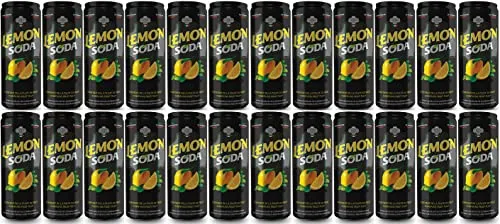 24x Dose Lemonsoda 330ml - Italienische Limonata von Campari Group - Softdrink mit erfrischendem Zitronengeschmack, ideal für heiße Tage oder als Mixer für Cocktails.