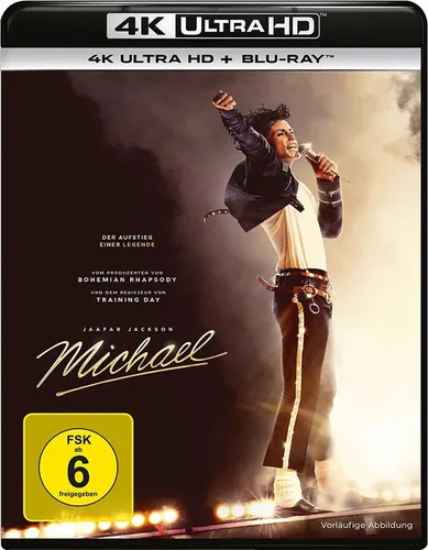 Vorbestellung: Michael  (Jaafar Jackson) 4K Ultra HD + Blu-ray # UHD+BD-NEU