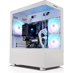 Kiebel Invader XS PC - PC-System mit AMD Ryzen 5 5600GT, 16 GB RAM und 1000 GB SSD, ideal für Gaming und Multitasking. Ausgestattet mit ARGB-Beleuchtung und WLAN für ein modernes Erlebnis.