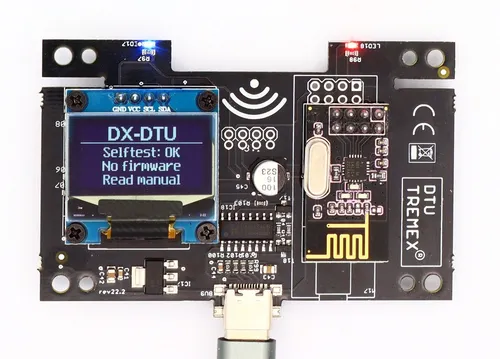 OpenDTU DX-DTU mit Display für Hoymiles HM-Serie Wechselrichter - Wechselrichter & Inverter, bietet eine benutzerfreundliche Anzeige für einfache Überwachung und Optimierung Ihres Balkonkraftwerks